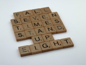 Fall seven times stand up eight